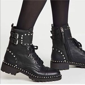 Sam Edelman Jennifer studded combat boots size 9